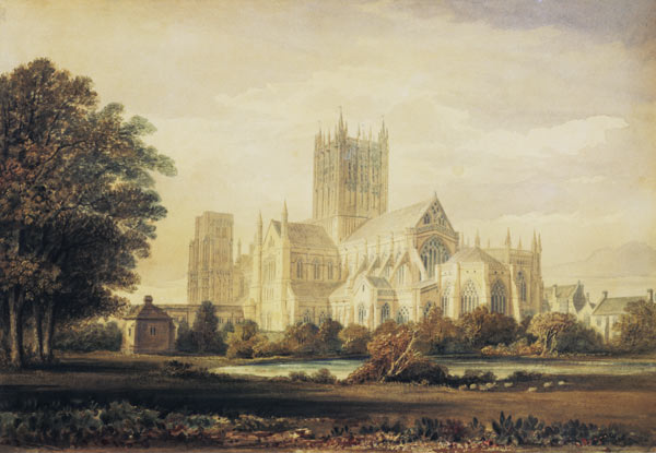 Wells Cathedral from John Buckler