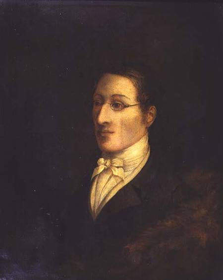Portrait of Carl Maria Friedrich Ernst von Weber (1786-1826), German composer and pianist from John Cawse