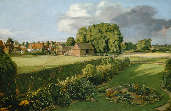 Golding Constable's Flower Garden from John Constable