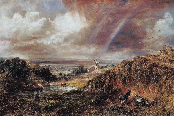 Hampstead Heide mit einem Regenbogen from John Constable