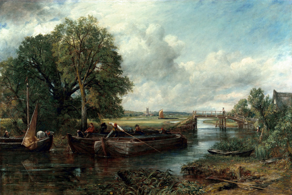 View of the Stour near Dedham from John Constable