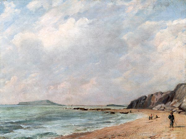 A View Of Osmington Bay, Dorset,  Looking Towards Portland Island from John Constable