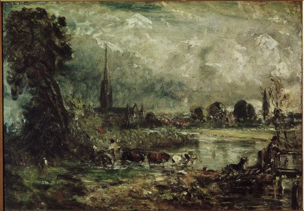 Constable / Salisbury Cathedral / 1829 from John Constable