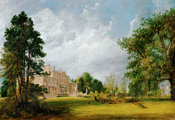 Malvern Hall, Warwickshire from John Constable