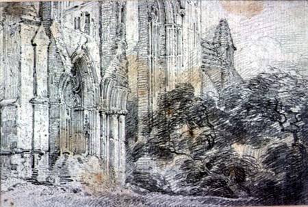 Ruins of a church from John Constable