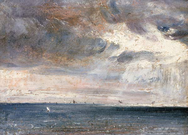 Study of Sea and Sky ( A Storm off the South Coast) from John Constable