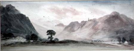 View in Borrowdale from John Constable