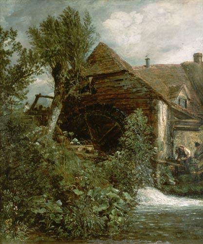 Watermill at Gillingham, Dorset from John Constable