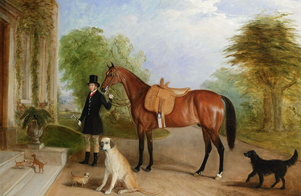 A Groom with a Horse from John E. Ferneley d.J.