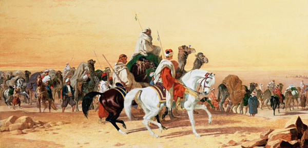 An Arab caravan from John Frederick Herring d.Ä.