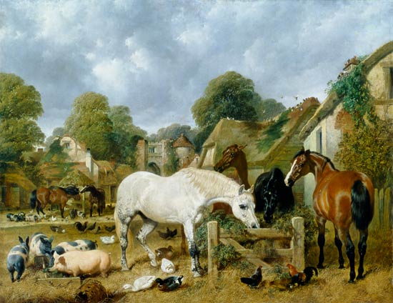 Horses in a Paddock from John Frederick Herring d.Ä.