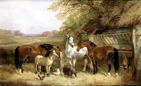 Farm Animals in a Landscape from John Frederick Herring d.J.