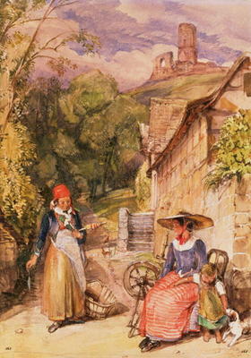Peasants of the Black Forest from John Frederick Lewis