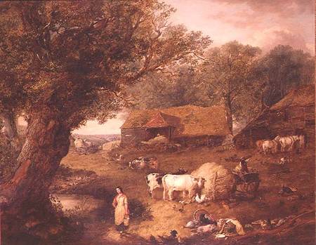 The Farmyard from John Frederick Pasmore