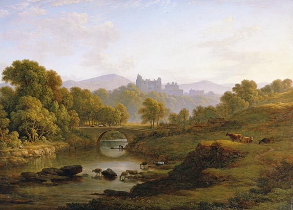 Doune Castle, Perthshire from John Glover