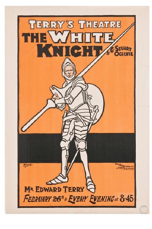 Terrys Theatre. The White knight by G. Stuart Ogilvie from John Hassall