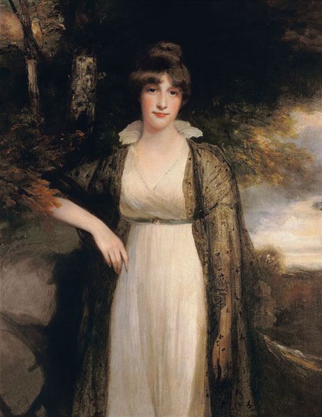 Portrait of Eleanor Agnes Daughter of the 1st Lord Auckland from John Hoppner