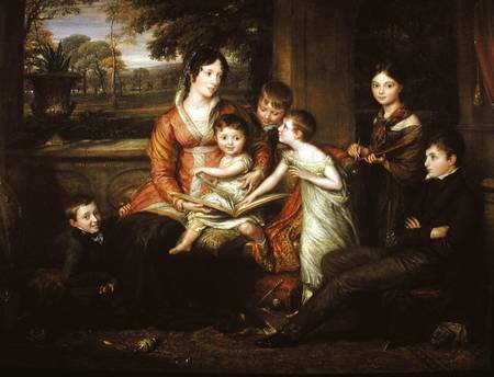 Lady Torrens and Her Family from John Linnell