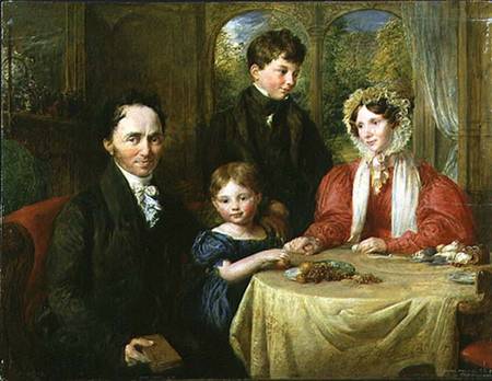 W.A. Garrett and Family from John Linnell