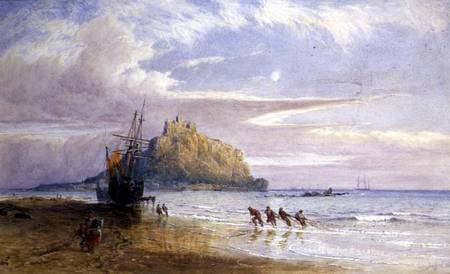 A September Evening, St Michael's Mount, Cornwall from John Mogford
