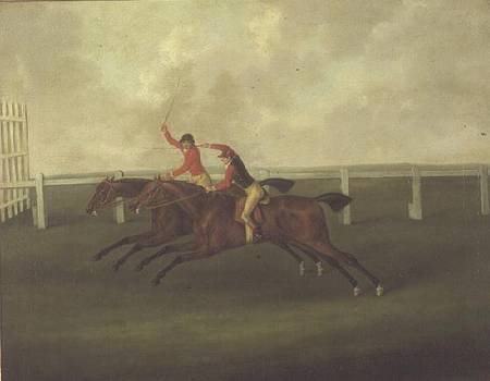 "Dungannon" beating "Rockingham" from John Nost Sartorius