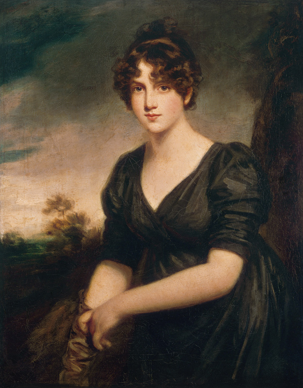Portrait of Miss Frances Vinicombe from John Opie