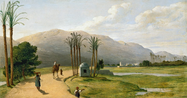 Asyut on the Nile from John Rogers Herbert
