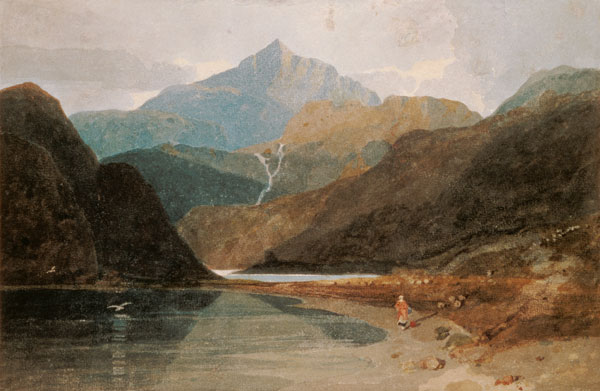 Snowdon, North Wales  on from John Sell Cotman
