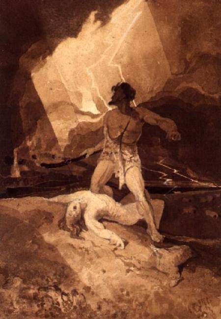 Cain and Abel from John Sell Cotman