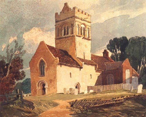 Gillingham Kirche, Norfolk from John Sell Cotman