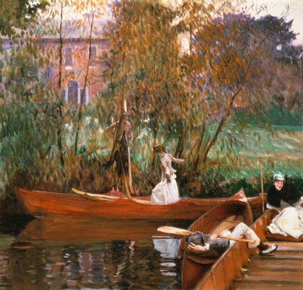 A boating party from John Singer Sargent