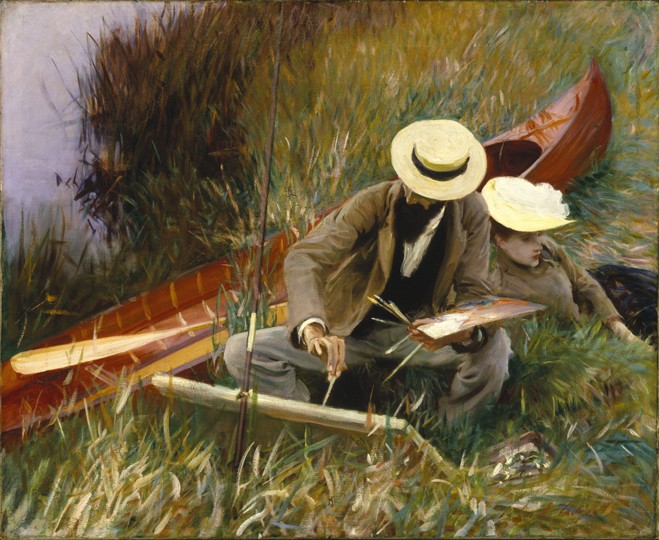 An Out-of-Doors Study from John Singer Sargent