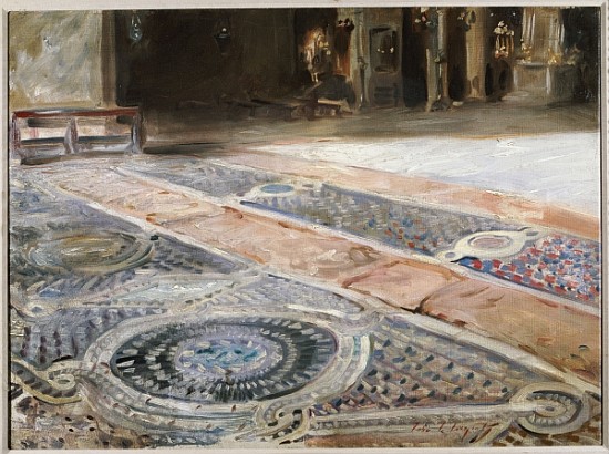 Venetian Interior from John Singer Sargent