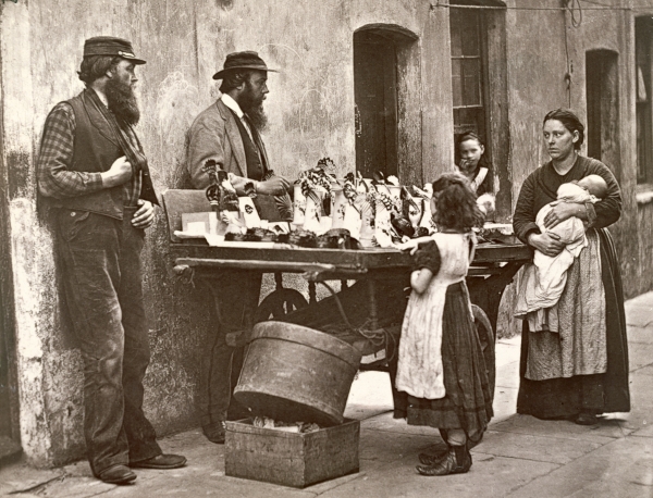 Dealer in Fancy Ware, 1876-77 (woodburytype)  from John Thomson