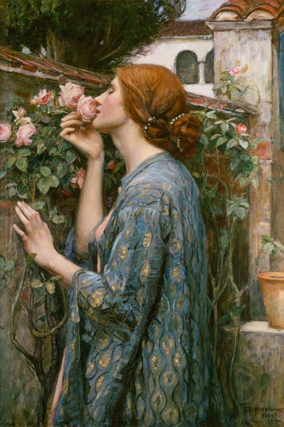 Die Seele der Rose from John William Waterhouse