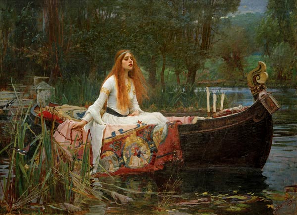 The Lady of Shalott from John William Waterhouse