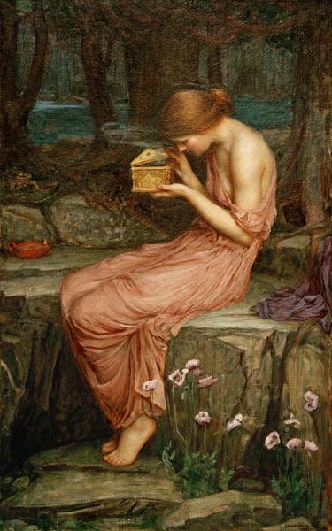 J.W.Waterhouse, Psyche ..../ painting