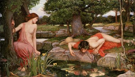 J.W.Waterhouse, Echo and Narcissus, 1903