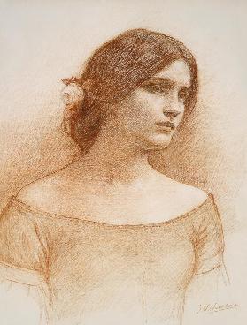 Study for 'The Lady Clare'