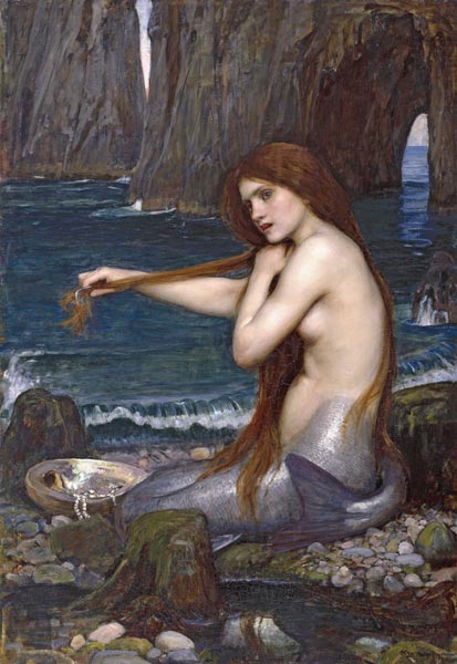 A Mermaid from John William Waterhouse