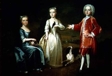 Sherman, Martha and Mary Godfrey from John Wollaston