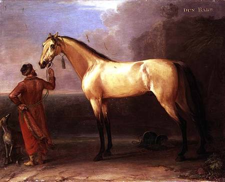 Dun Barb (Horse and Arabian Groom) from John Wootton