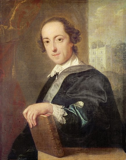 Portrait of Horatio Walpole, 4th Earl of Oxford from John Giles Eckhardt