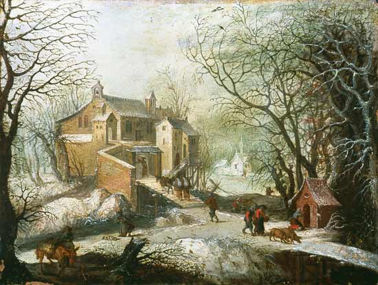 Winterlandschaft from Joos de Momper