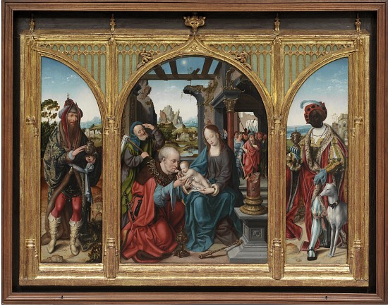 Adoration of the Magi from Joos van Cleve