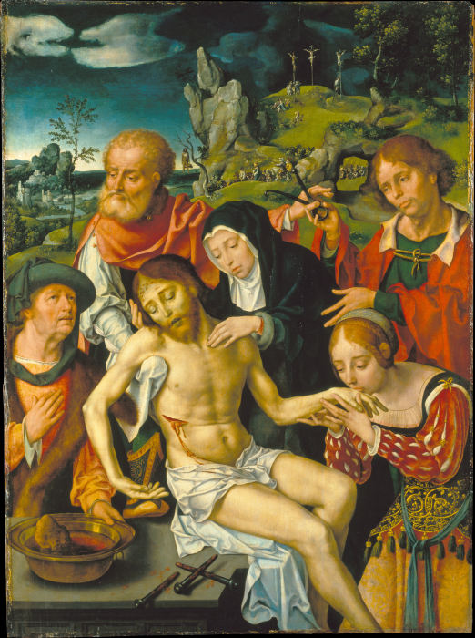 Beweinung Christi from Joos van Cleve