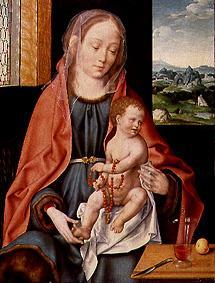 Maria mit dem Kind. from Joos van Cleve