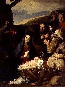 Die Anbetung der Hirten from José (auch Jusepe) de Ribera