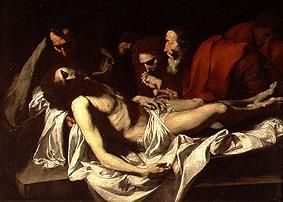 Die Grablegung Christi. from José (auch Jusepe) de Ribera