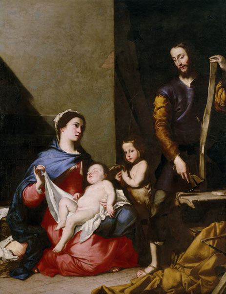 The Holy Family / Lo Spagnoletto / 1639 from José (auch Jusepe) de Ribera